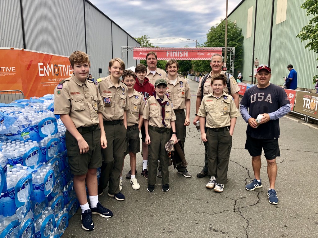 Troop 131 at the 35th Annual Parkway Classic