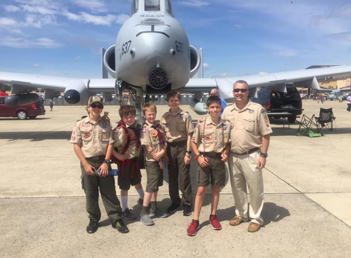 Panthers and Pythons Attend Air Show