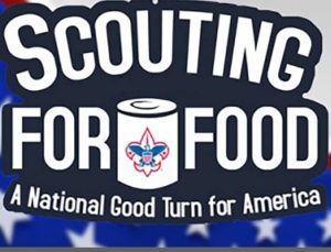 Scouting for food pickup 13 Nov